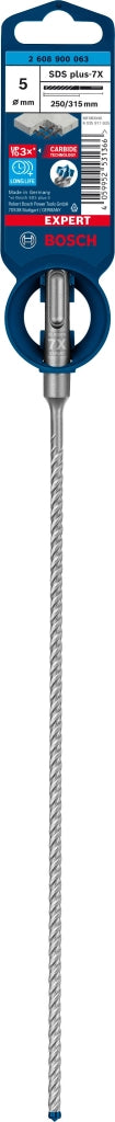 2608900063 - PUNTA SDS PLUS 4 TAGLIENTI D.5mm X 250mm X 315mm