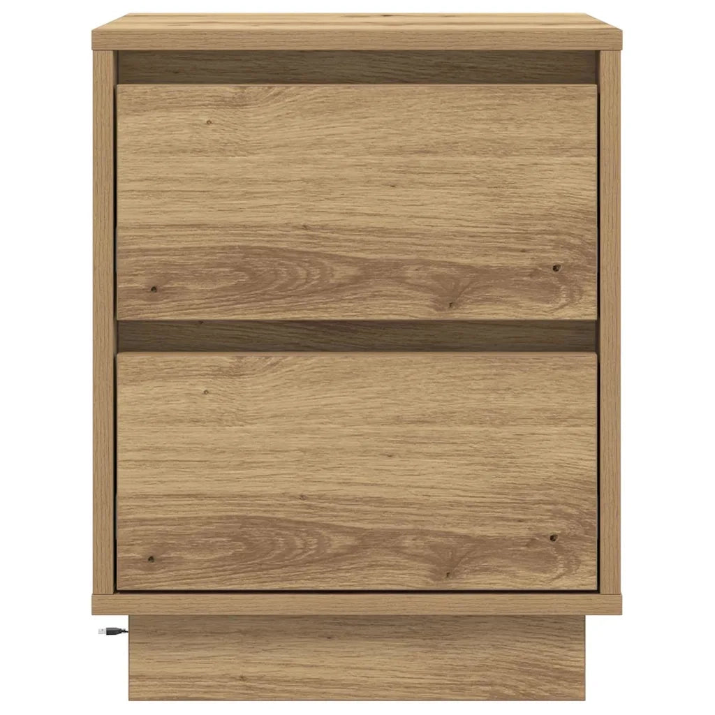 Armadio da Notte Rovere artigianale 39 x 34,5 x 50 cm 869624