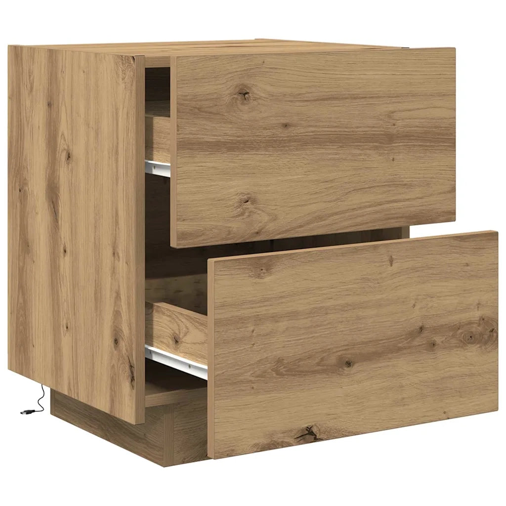 Armadio da Notte Rovere artigianale 45 x 40 x 55 cm 863059