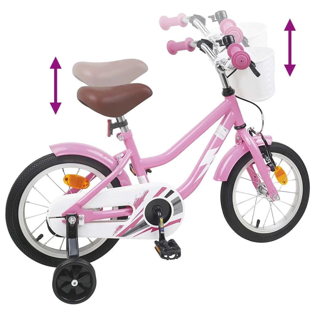 Bicicletta per Bambini 14 Pollici per bambini da 3 a 5 anni 42009573
