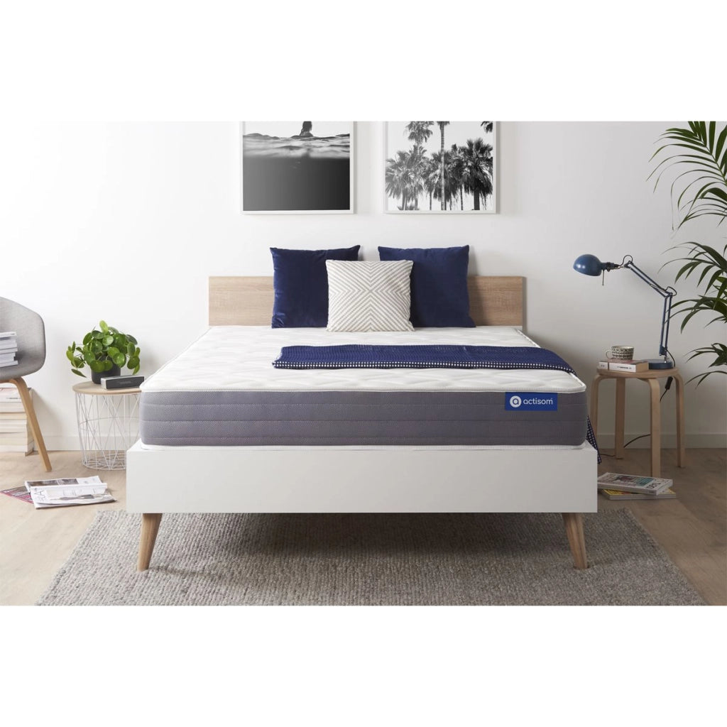 Materasso matrimoniale Actilatex dream 200x200cm - Spessore : 22cm - Lattice e memory foam - Moderatamente rigido