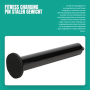Accessorio fitness a supporto dei pesi - Sistema di tiraggio a cavo - Supporto per colpi di pesi - Dimensioni 20x220mm/20x320mm/48x320mm