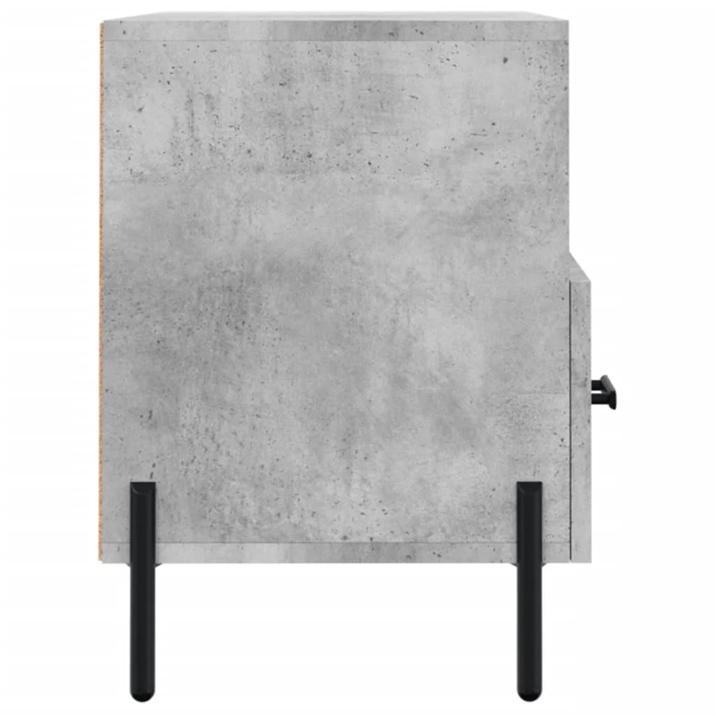 Mobile TV multimediale mensola TV credenza TV sala da pranzo soggiorno camera da letto 80 x 36 x 50 cm legno ingegnerizzato grigio 02_0026302