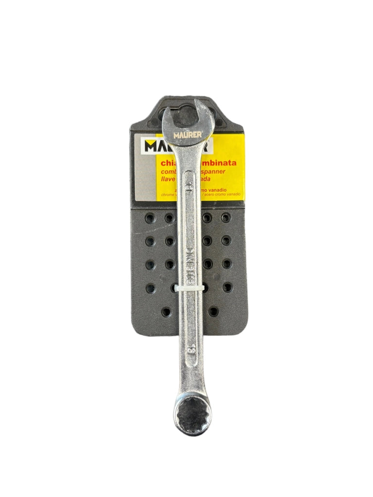 CHIAVE COMBINATA 13mm MAURER PLUS FISSA STELLA VARIE MISURE IN ACCIAIO