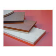 MENSOLA SQUADRATA BIANCA 40X1,8X120 CM- 5,0 pz