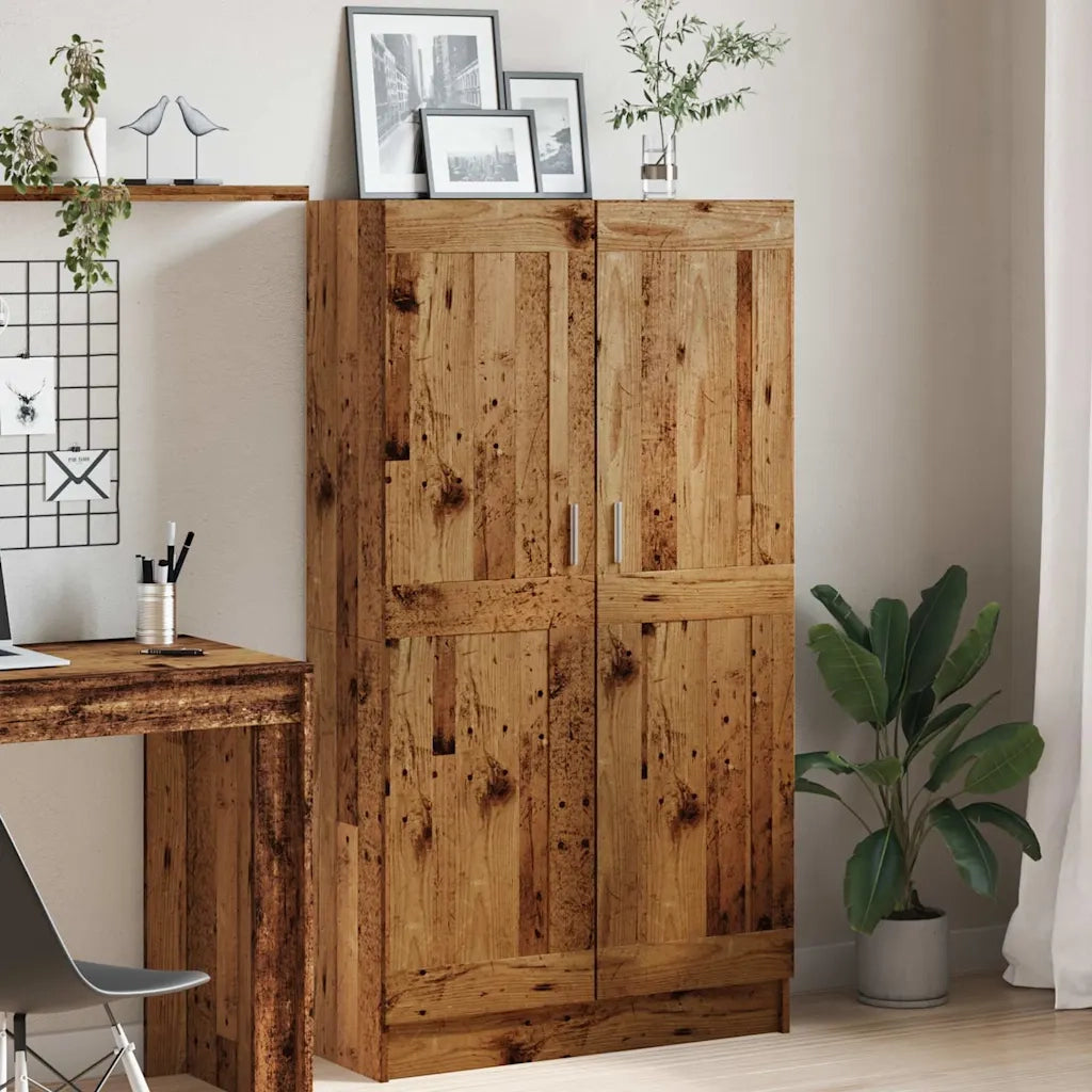 Libreria Legno Antico 82,5x30,5x150 cm in Legno Multistrato 3345215