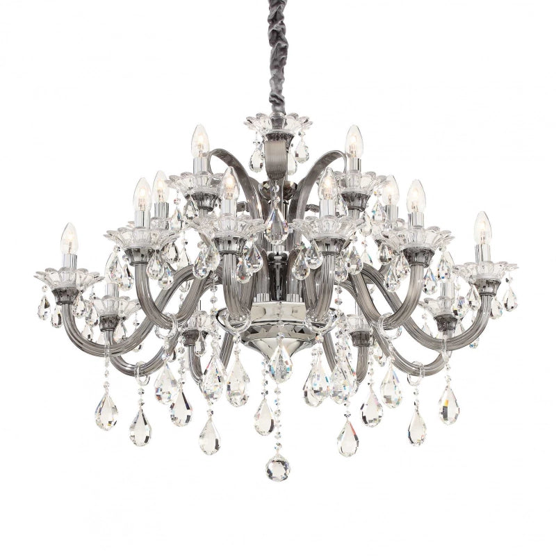 Lampada A Sospensione Colossal Sp15 Grigio Ideal-Lux