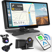 Autoradio a Tastiera Tattile Senza Fili con Trasmettitore - Connessione Bluetooth - Supporto MP3/WMA - Installazione Facile - 23,5 Pollici
