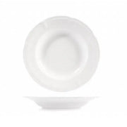 Piatto Fondo in porcellana Palace bianco 22 cm