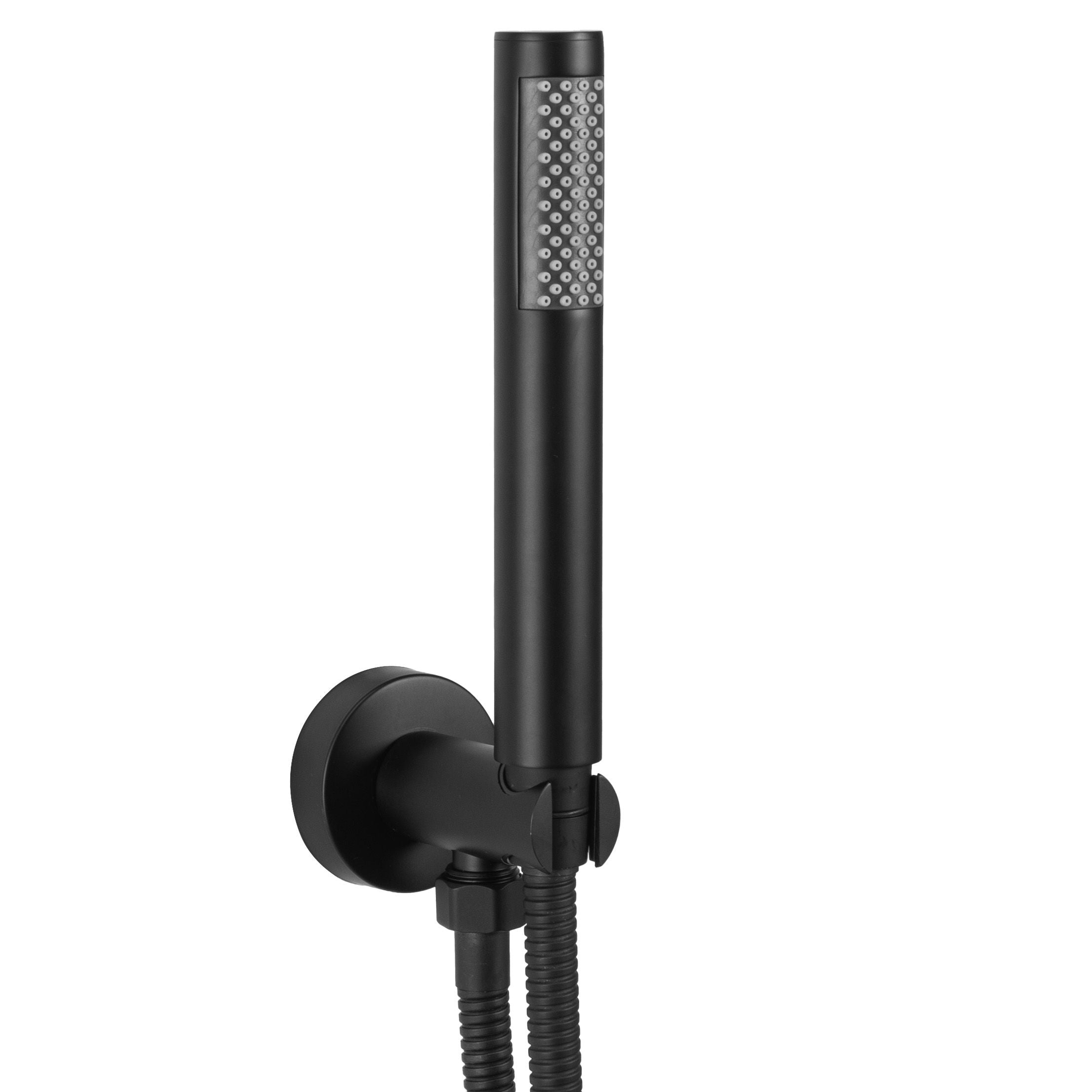 Set Doccia Da Incasso Rea Lungo Black Matt Box