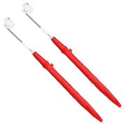 Ombrello con morsetto 2 pcs Rosso mattone Ø 105 x 86 cm 42041278