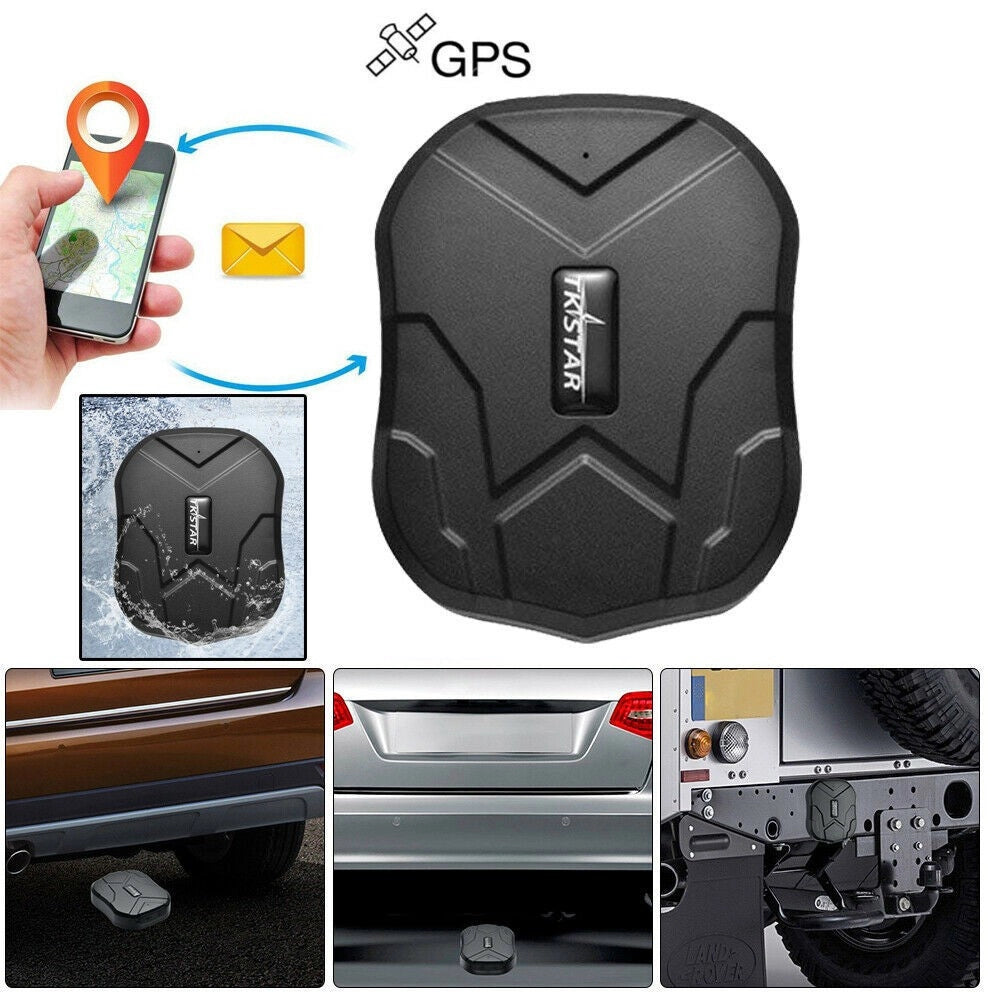 Trade Shop - Localizzatore Antifurto Satellitare Tracker Gps Gsm Tk905 Power Auto Gps 5000mah -