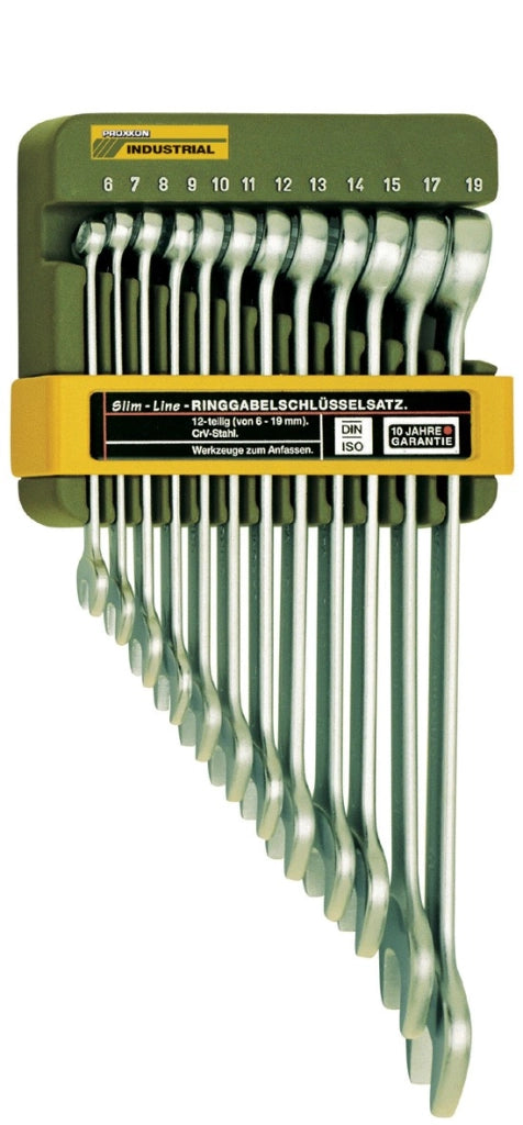 CHIAVE COMBINATA 6/19 MM 12 PZ PROXXON 23820