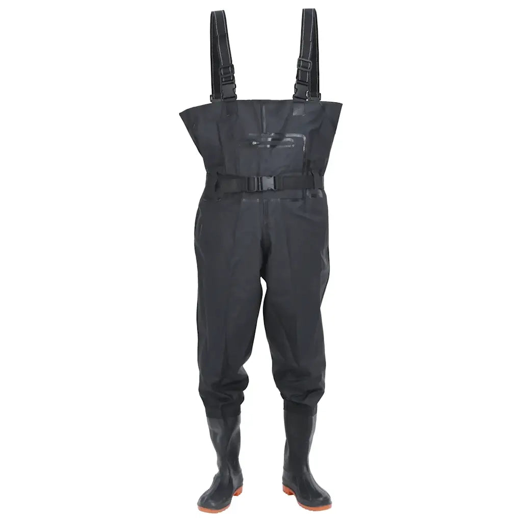 Wader con Stivali e Cintura Nero Taglia 42 CFW8532609