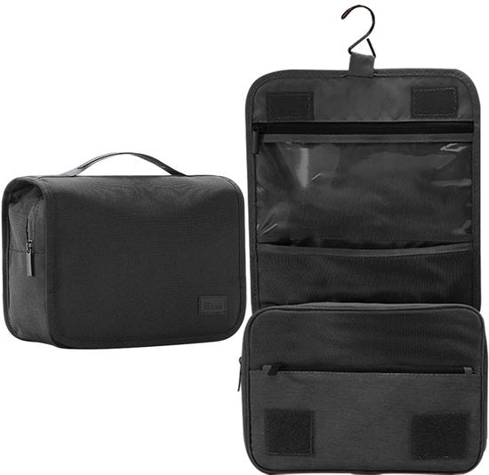 Toilette da campeggio per donna e uomo, opvolutore di acqua portatile con maniglia di trasporto, toilette per viaggi e bambini, nero