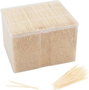 Set di Spazzolini da Denti in Bambù - 3500 Pezzi - Spiedini in Legno per Cocktail