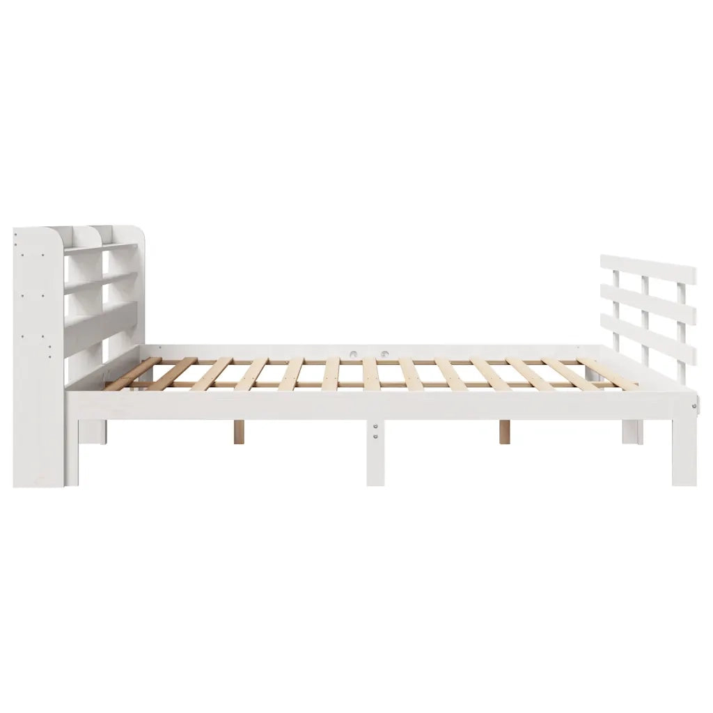 Giroletto con Testiera senza Materasso Bianco 180x200 cm 3306860