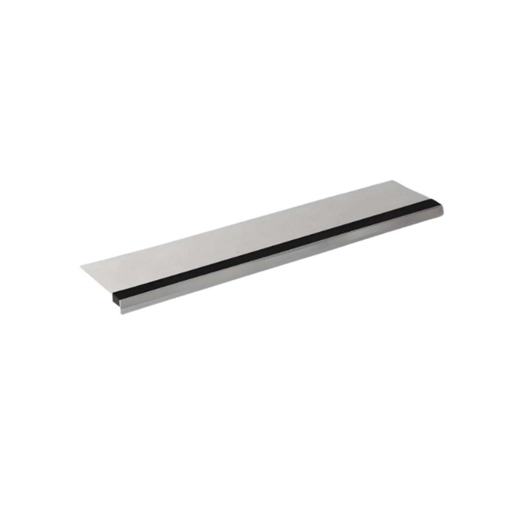Semilavorato filomuro in cartongesso e alluminio per luce led 8 x 200 cm