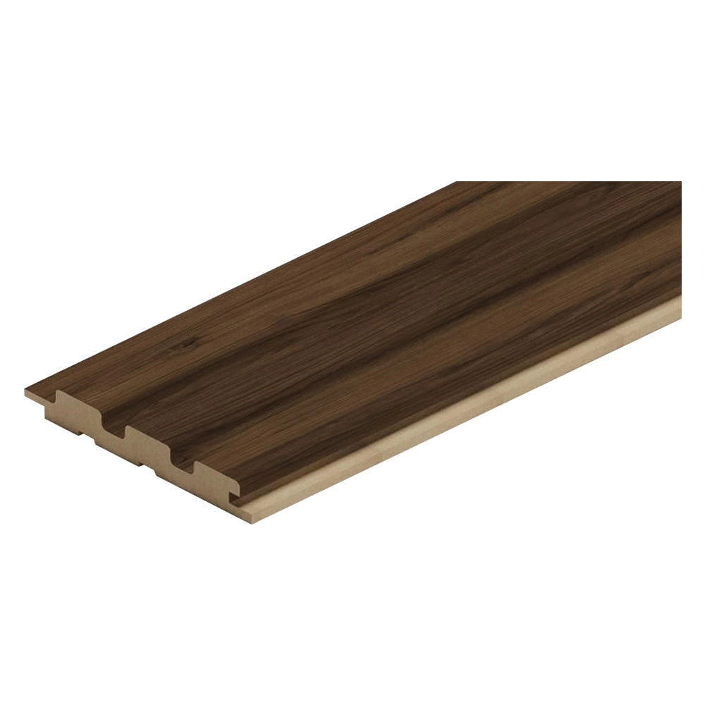 PANNELLO '3D LEGNO' colore noce scuro- 5 pezzi - BricoGo