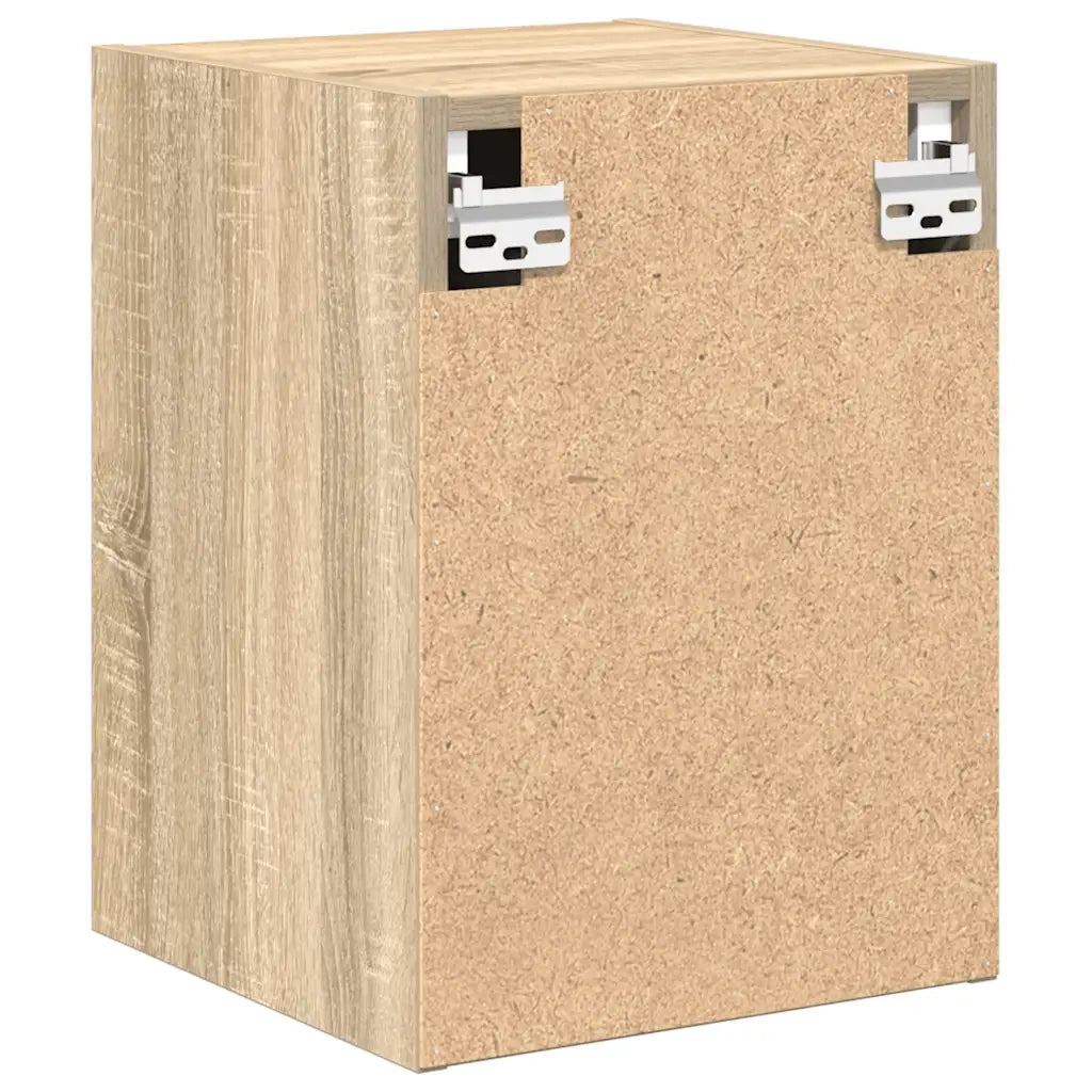 Pensili per Garage 2 pz Rovere Sonoma in Legno Multistrato 860612