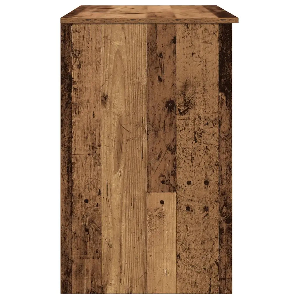 Scrivania | Tavolo da Ufficio Legno Antico 86x49x76 cm in Legno Multistrato