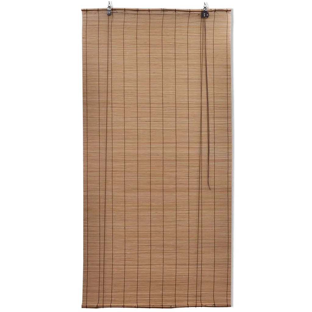 Tende a Rullo in Bambù Marrone 150x220 cm 241331