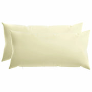 Federa 2 pcs HEERLEN Crema 40 x 70 cm Poliestere 909611