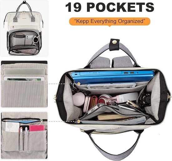 Zaino da viaggio multifunzionale per laptop e scuola