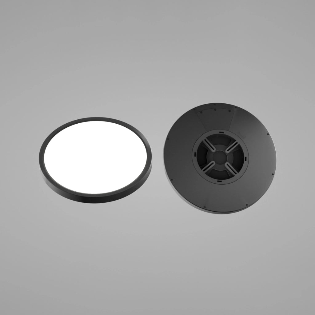 Plafoniera Italux Alata Ø40 nera LED 32W CCT IP20 Slim