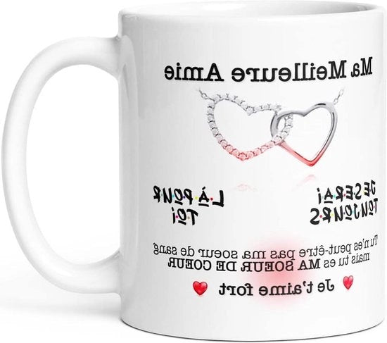Cadeau originale per amica, sorpresa divertente per il suo compleanno o Natale.