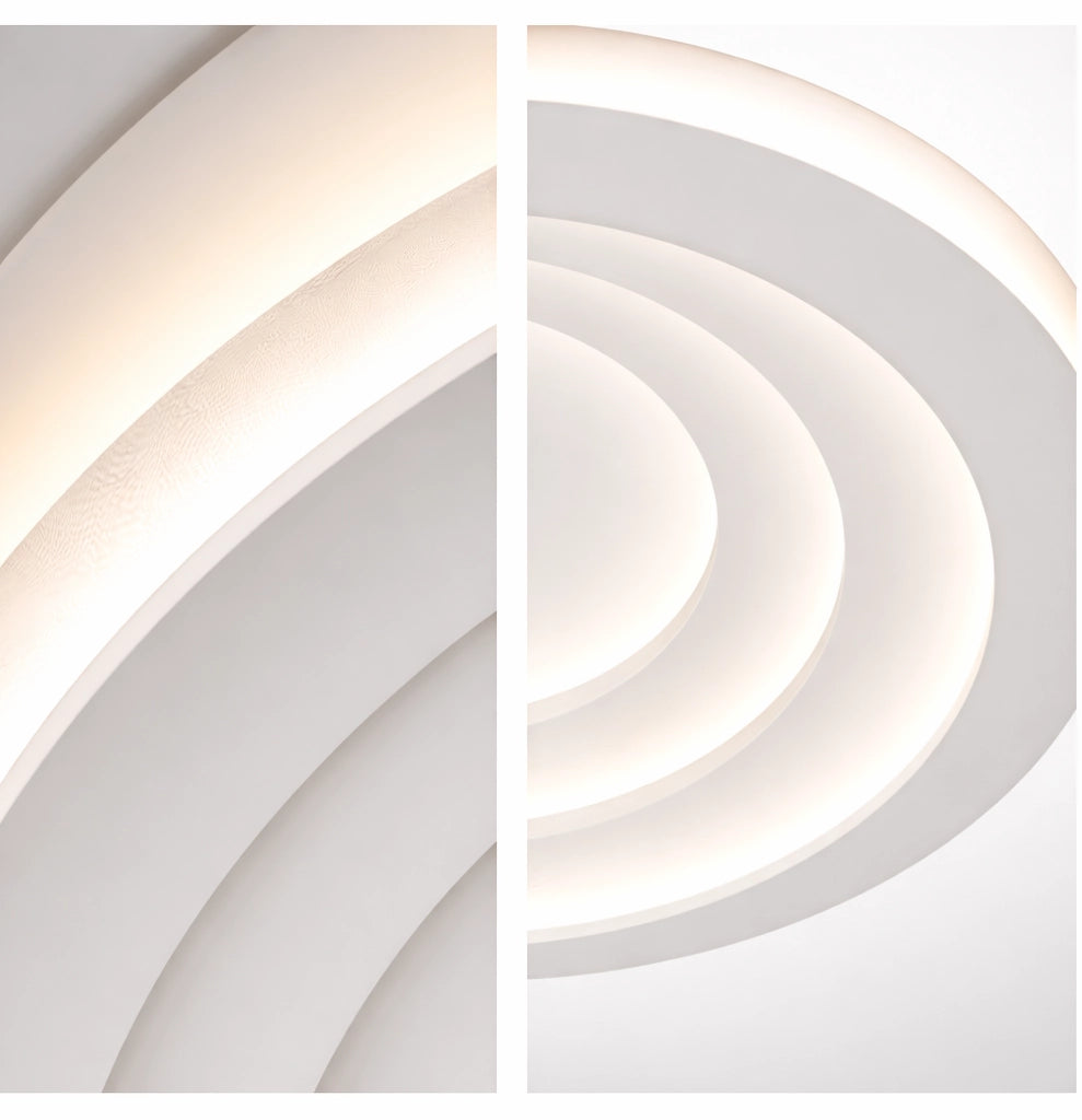 Plafoniera LED 70W Ø50cm Dimmerabile con Telecomando 3000K 4000K 6500K 4200lm Moderna da Soffitto IP20 Fascio 120°
