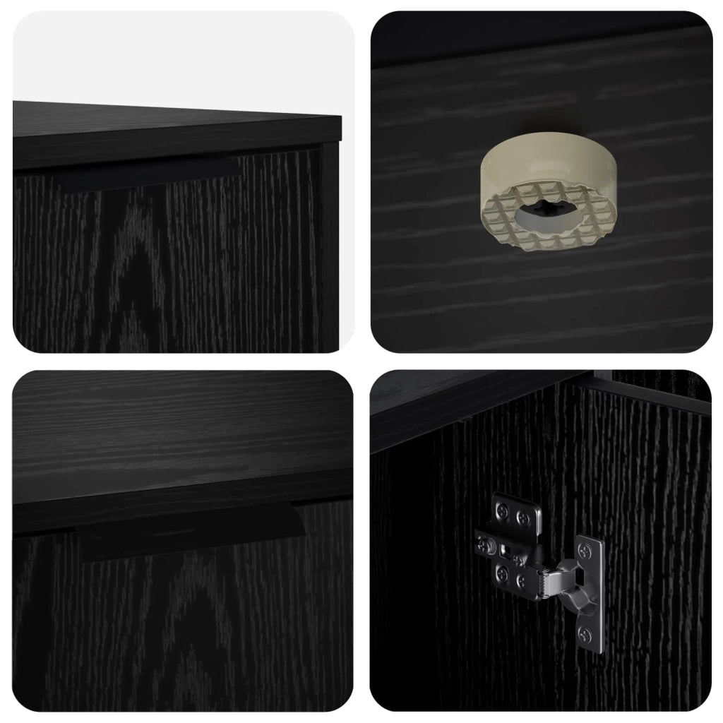 Mobile per gatti Rovere Nero 100 x 49 x 45 cm 8014760