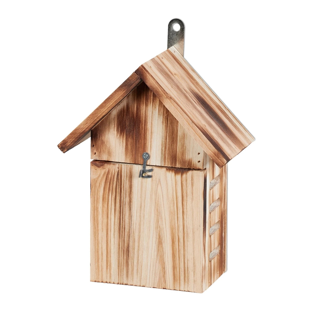 Insettario coccinelle rifugio sospeso giardino o balcone apertura facile stile naturale in legno marrone 13_0015263