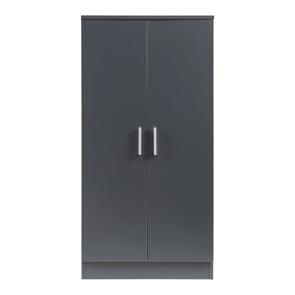 Armadio Portascarpe Notribontaa con 7 Scomparti Scarpiera 108 x 55 x 35 cm - Antracite [en.casa]