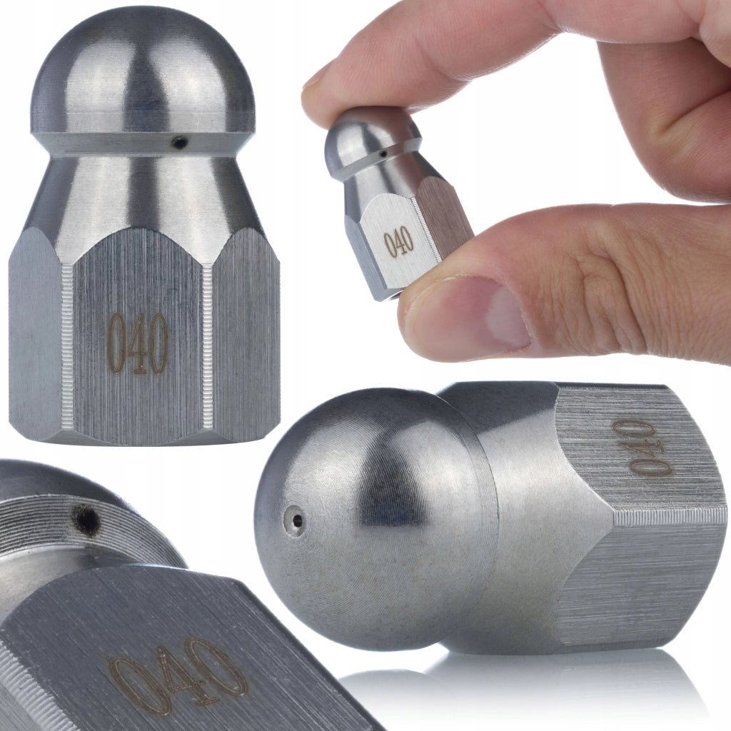 Tubo Alta Pressione HydroClean DuoJet 15M – 155 Bar, 15m, 2 Ugelli, Compatibile con Idropulitrici M22 e 1/4" NPT
