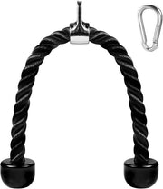 Funzione Tricipiti con Cavo - 27 e 36 Pollici di Lunghezza - Accessorio Cavo Anti-slip Facile da Afferrare per la Palestra