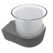 Trade Shop - Applique Moderna A Led Grigio Esterno Da Parete 7 W Luce 6500k 3000k 4000k Es57 -