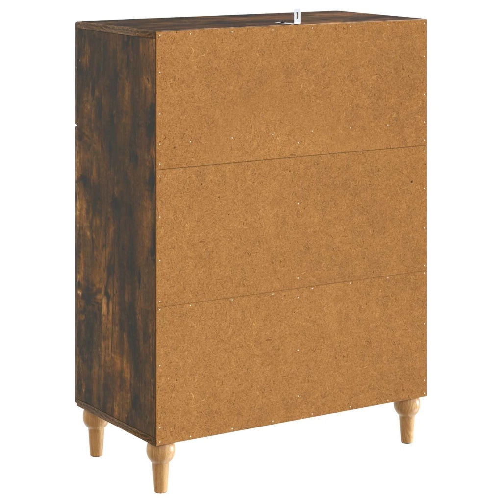 Credenza Rovere Fumo 66 x 34,5 x 90 cm Legno ingegnerizzato 894180