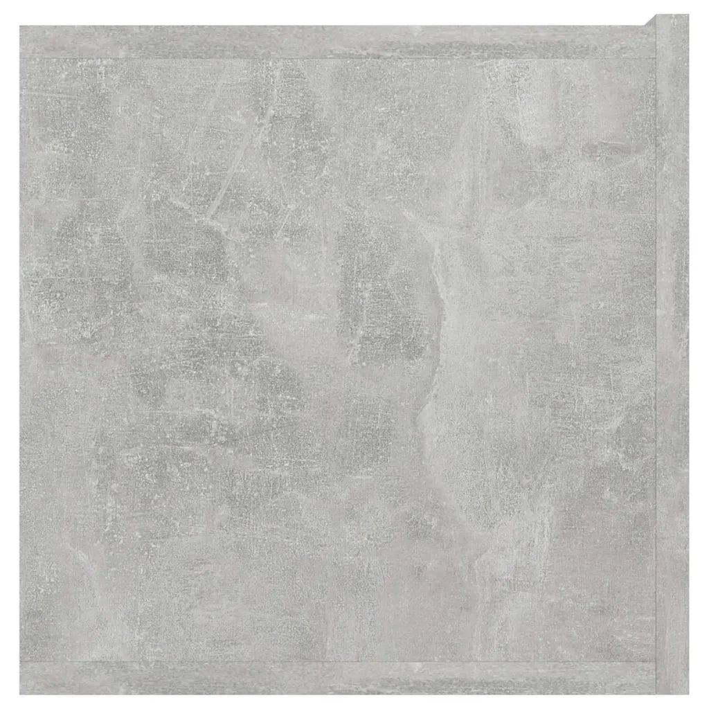 Mobili Porta TV Pensili 3pz-Set di 3 Credenza per TV sospesa Grigio Cemento 60x30x30 cm