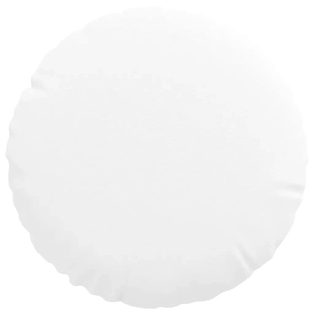 Cuscini per Seduta 2 pcs Bianco Ø30 x 13 cm Tessuto 42014094