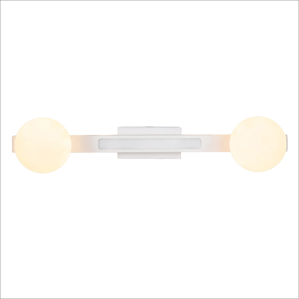 Applique moderna bianca LED 13W CCT 2xG9 Magnet Milagro
