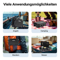 Cassetta porta attrezzi, rigida universale impermeabile, 28,2 x 17,8 x 9,95 cm, per utensili piccoli