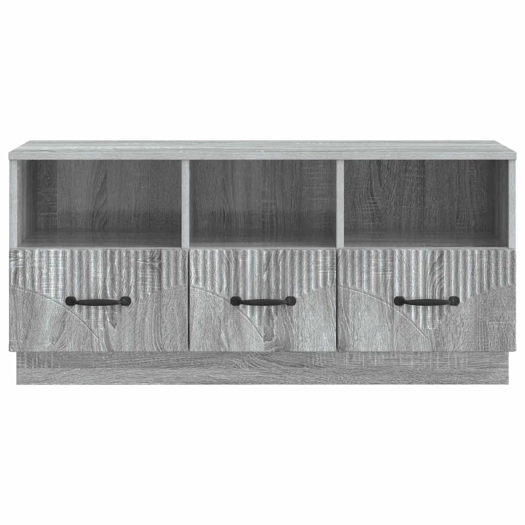 Mobile TV Grigio Sonoma 102 x 34,5 x 47 cm Legno ingegnerizzato