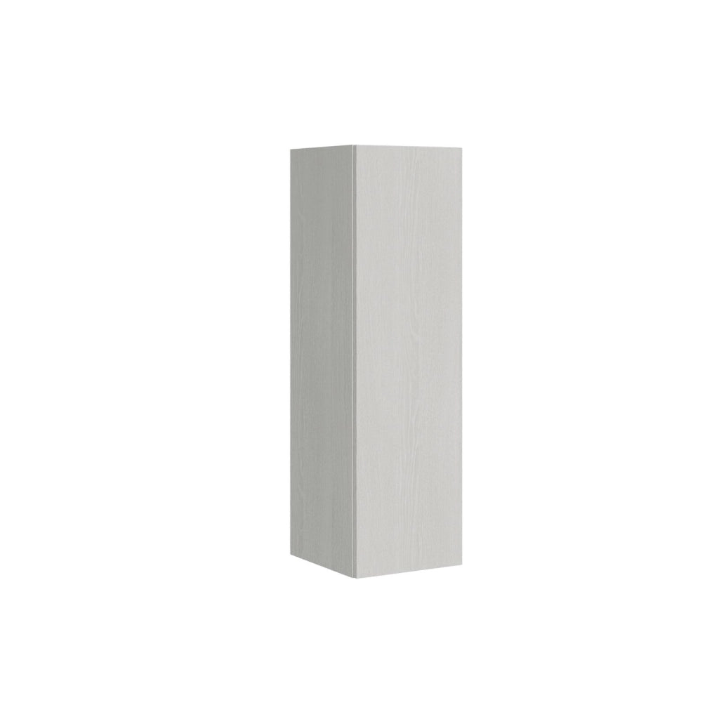 Pensile verticale Isoka L.40 H.133,6 P.39,2 sx-dx Bianco Frassino