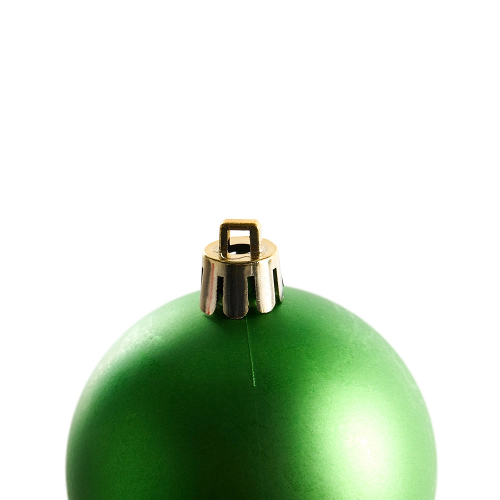 Set di 100 palle di Natale in plastica multicolore appese all'albero di Natale in stile tradizionale e moderno Palle di Natale