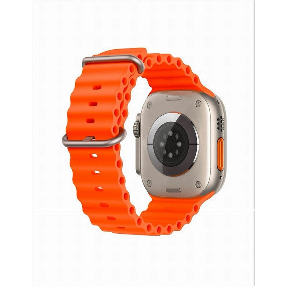 Trade Shop - Smartwatch S9 Ultra 49 Mm Cinturino In Silicone Orologio Digitale Contapassi -