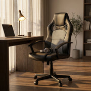 Poltrona da Gaming reclinabile in Poliuretano cm 61x65x114 - FORGE