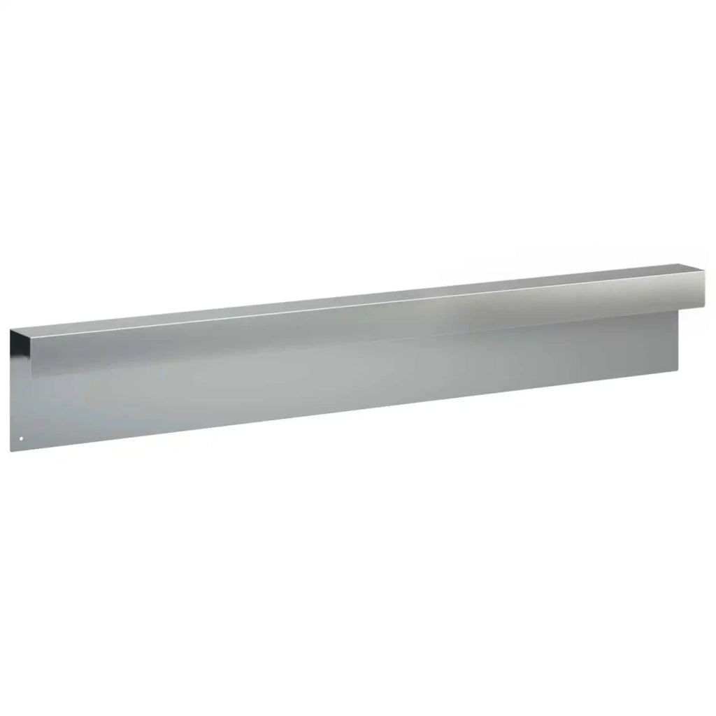 Profilo di copertura per giardino 2 pz 100 x 6 x 15 cm 8012958