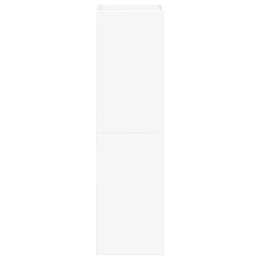 Set di Mobili Porta TV 3 pz Bianco in Legno Multistrato 3078656