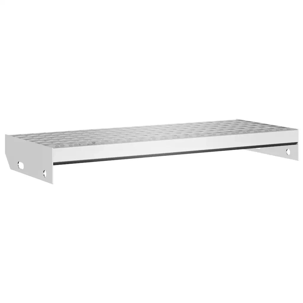 Gradino in Griglia 60x24x7 cm Acciaio Zincato 155682